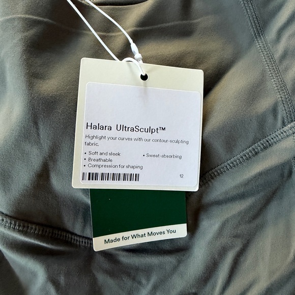 NWT HALARA ultrasculpt Women's High-Waisted Flare Leggings - green new sz S - Picture 5 of 6